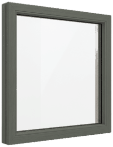 Vast glas kozijn