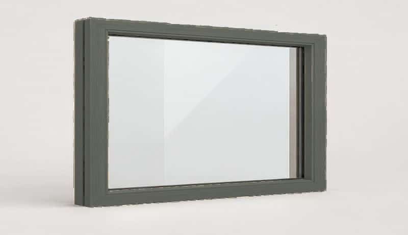 Vast glas kozijn